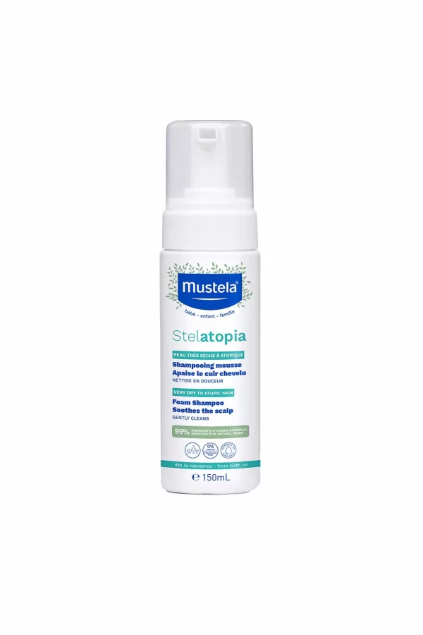 STELATOPIA Foam Shampoo For Extremely Dry Skin شامبو رغوي للبشرة الجافة جداً للاطفال