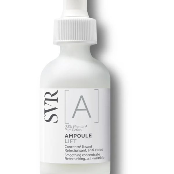 SVR [A] AMPOULE LIFT SMOOTHING CONCENTRATE RETEXTURIZING ANTI WRINKLE   30ML | اس في ار سيروم ضد التجاعيد   30 مل