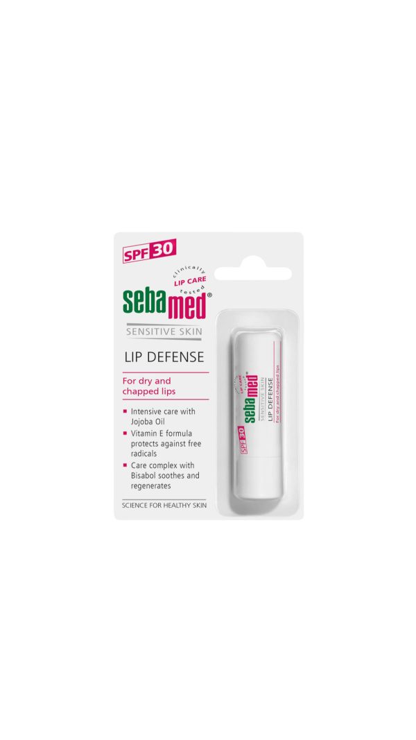 SEBAMED LIP DEFENSE BALM SPF30 - 4.8G | سيباميد مرطب حماية الشفاه - 4.5 جرام