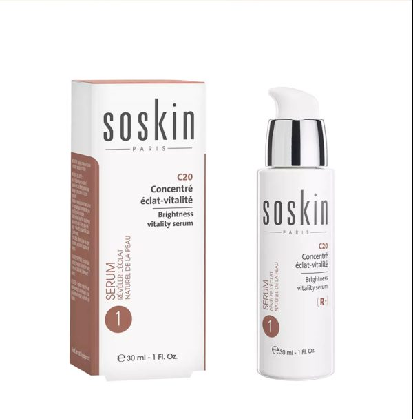 Soskin C20 Hydraglow Brightness vitality serum 30ml