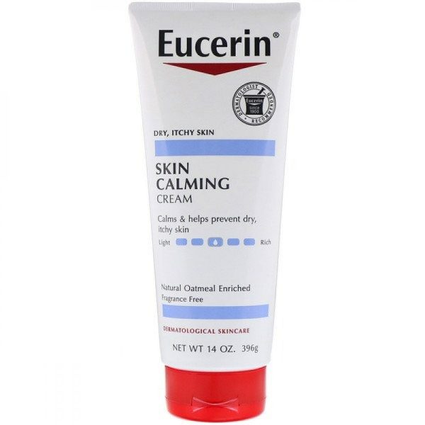 396g Eucerin Skin Calming Creme Dry Itchy Skin كريم يوسرين للبشره الجافه