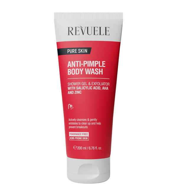 REVUELE ANTI-PIMPLE BODY WASH غسول جسم من ريفيولي مضاد للبثور