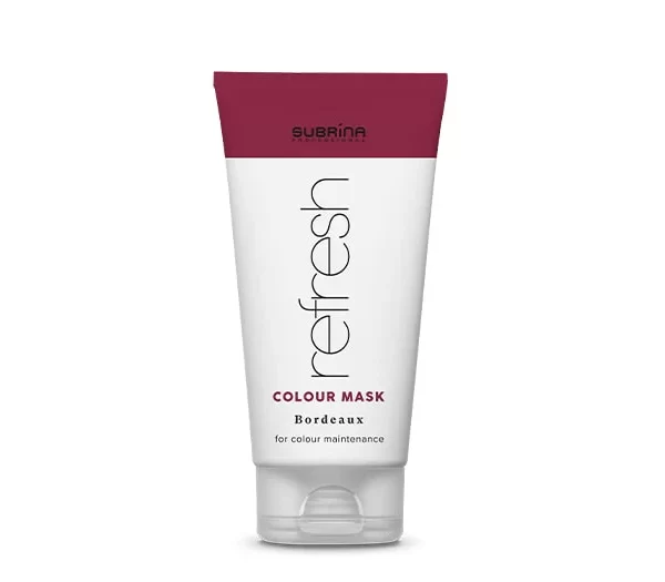 SUBRINA REFRESH COLOUR MASK BORDEAUX   150ML | سوبرينا ماسك مجدد للون الشعر لون بوردو   150 مل