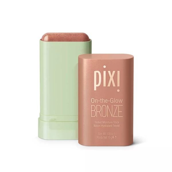 ⁦PIXI ON THE GLOW BRONZE TINTED MOISTURIZER STICK ( SOFT GLOW )  | بيكسي عصا برونزر⁩ - الصورة ⁦3⁩