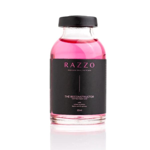 RAZZO AMPULE THE RECONSTRUCTOR HAIR TREATMENT SHOT - 20ML | رازو أمبولة لإعادة بناء الشعر - 20 مل