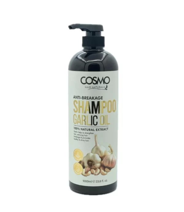 Anti- breakage shampoo garlic oil - 1000ml cosmo كوزمو