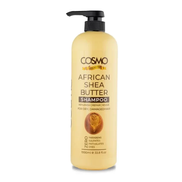 african shea butter Shampoo - 1000ml COSMO | كوزمو