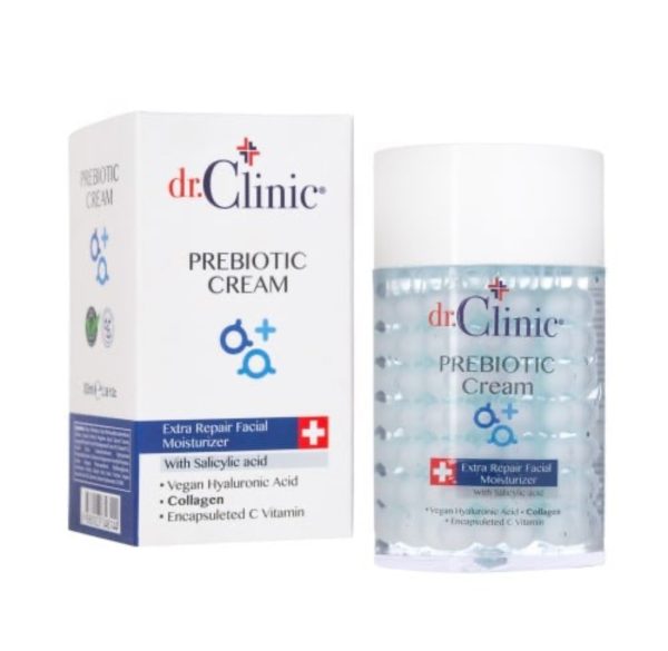 كريم مرطب للبشرة بالسالسلك أسد | DR CLINIC Prebiotic Cream Extra Repair Moisturizer with Salicylic Acid