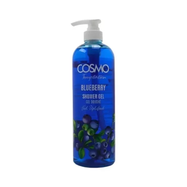 COSMO Blueberry Shower Gel - 1000ml | كوزمو جل استحمام - 1000 مل