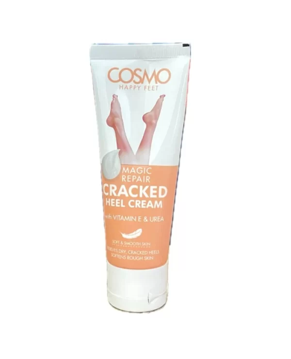 COSMO Cracked Heel Cream Vitamin C & Urea - 50ml | كوزمو كريم لتشققات الأقدام بفيتامين سي و يوريا - 50 مل