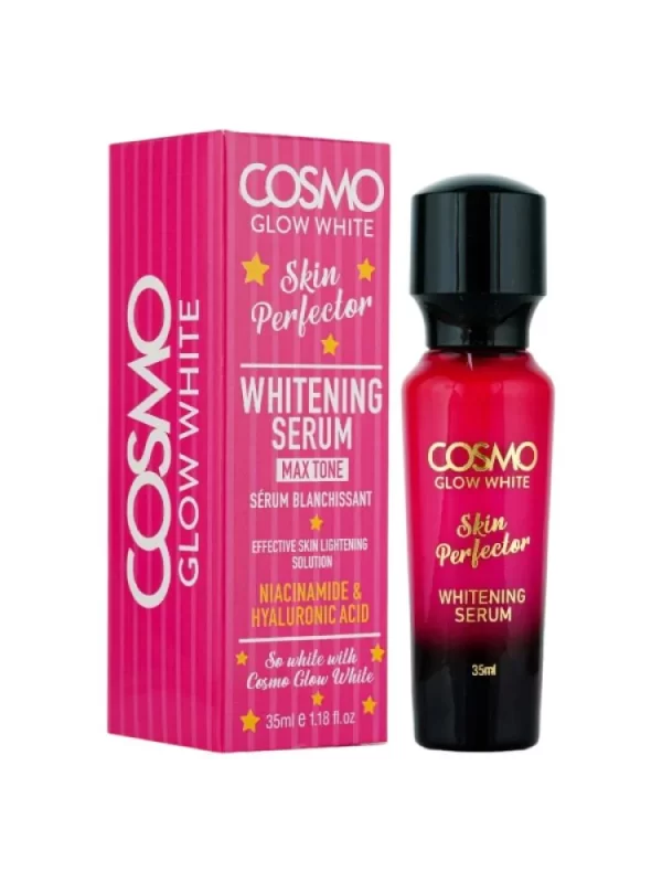 جلو وايت سكن برفكتور سيروم تفتيح البشرة من كوزمو ، 35 مل | Glow white skin perfector whitening serum max tone 35 ml COSMO