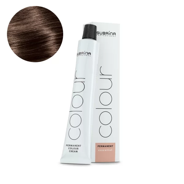 SUBRINA Permanent Essential Colour 5.00 Light Brown - Cool Natural - 100ml | سوبريناصبغة الشعر الدائمة - 100 مل