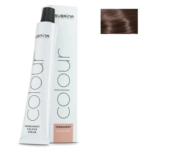 SUBRINA Permanent Essential Colour 6.00 Dark Blonde - Cool Natual - 100ml | سوبريناصبغة الشعر الدائمة - 100 مل