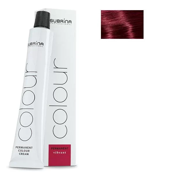 SUBRINA Colour Permanent Essential light brown   red 5/5   100ml | سوبرينا صبغة الشعر الدائمة بني فاتح محمر 5\5   100 مل