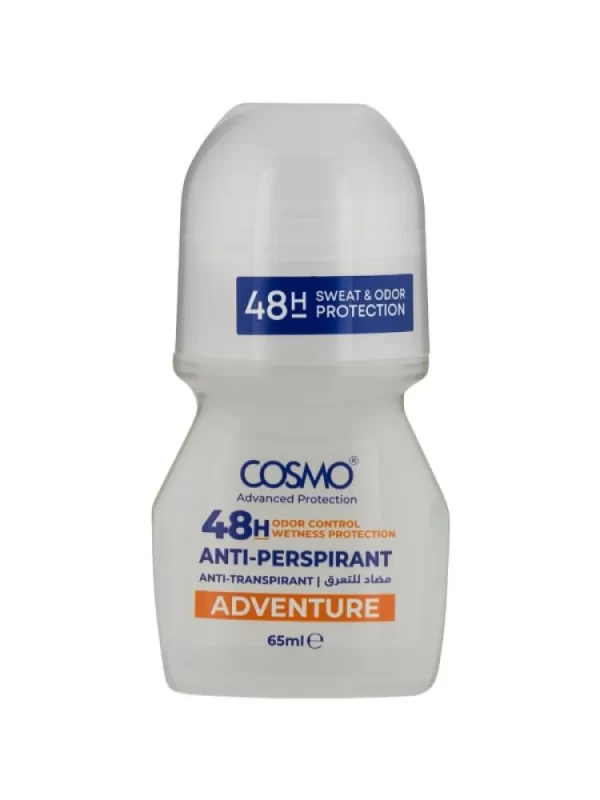 COSMO Anti-Perspirant 48h Adventure – 65ml | كوزمو مزيل تعرق رول اون – 65 مل