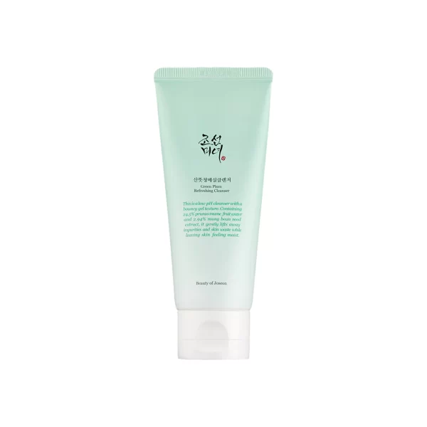 Beauty of Joseon Green Plum Refreshing Cleanser Gel 100ml | غسول البشره الجلي بالكرز الاخضر [ البرقوق الاخضر ] من بيوتي اوف جوسيون