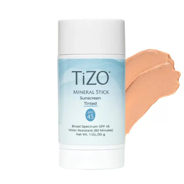 Tizo Mineral Stick Tinted SPF 45 - 30g | تايزو ستيك واقي شمسي فيزيائي ملونة spf 45 - 30 غرام