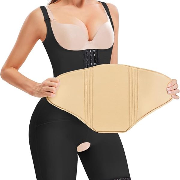 لوح ضغط البطن ، وسادة إسفنجية لتسطيح البطن، ألواح AB للتعافي من شفط الدهون بعد الجراحة، شد البطن