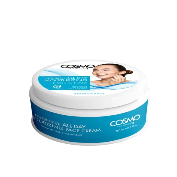 cosmo intensive all day moisturizing face cream 250ml | كريم مرطب للوجه من كوزمو