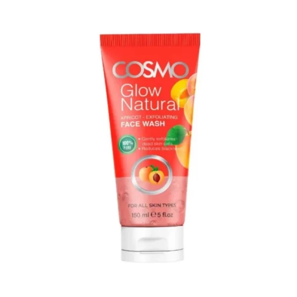 cosmo glow natural apricot face wash 150ml | غسول وجه بالمشمش من كوزمو