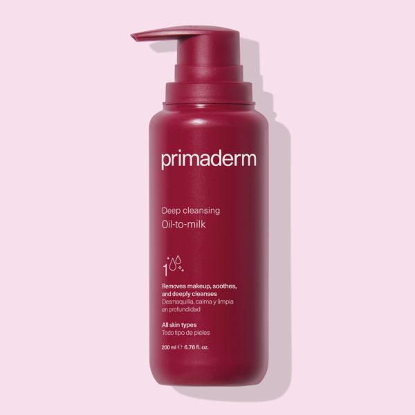 Primaderm - Deep Cleansing Oil-to Milk مزيل مكياج لكل انواع البشره