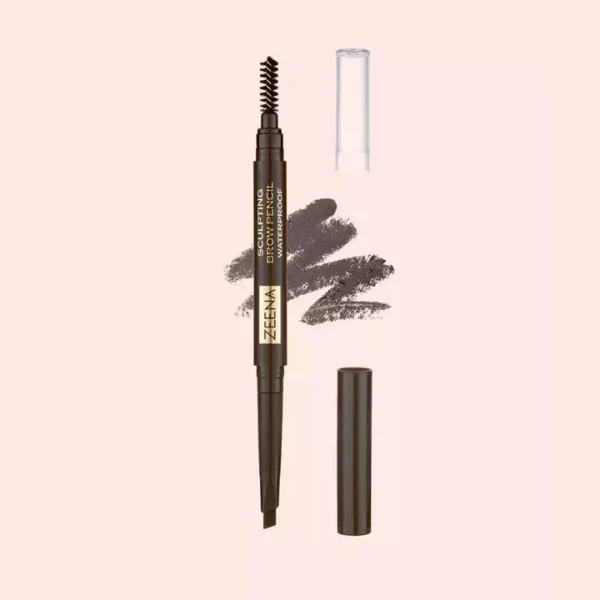 ZEENA Sculpting Brow Pencil WP No. 025 dark brown | زينة قلم تحديد الحواجب مقاوم للماء