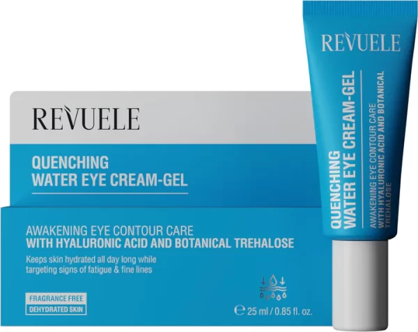 Revuele Quenching Eye Contour Cream Gel - 25ml | ريفويل كريم جل حول العين - 25 مل