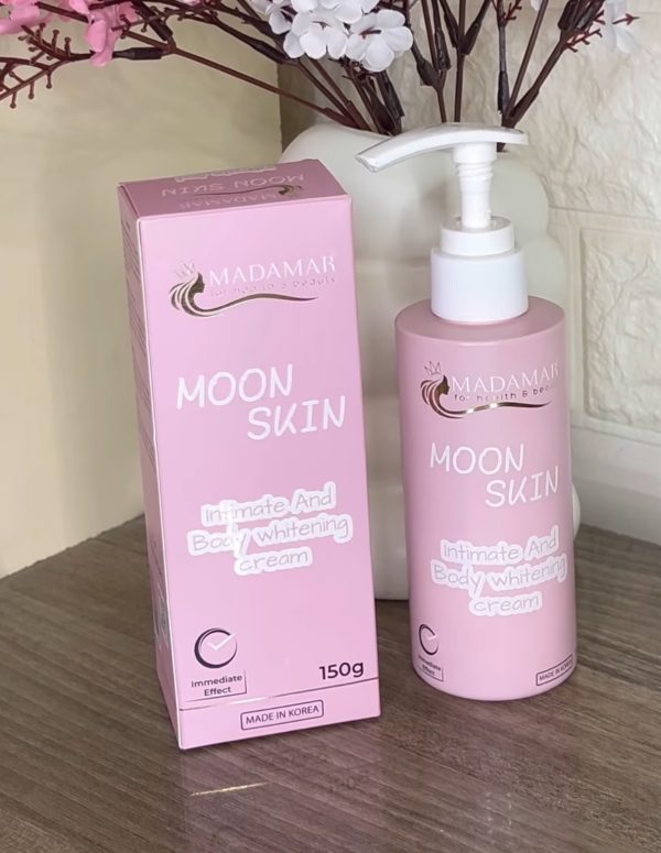 madamar moon skin intimate and body whitening cream 150g | مبيض الجسم والمناطق الحساسه من مادمار 150غ