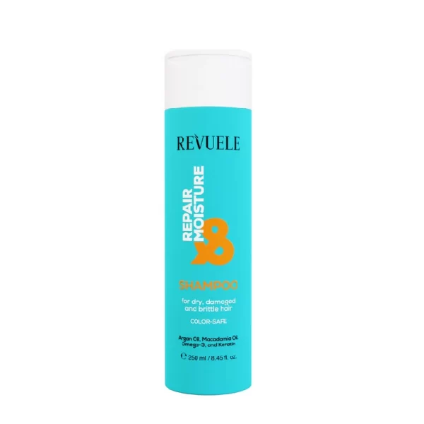 Revuele Hair shampoo Repair Moisture Restoration and moisturizing - 250ml | ريفويل شامبو مرمم و مرطب للشعر - 250 مل