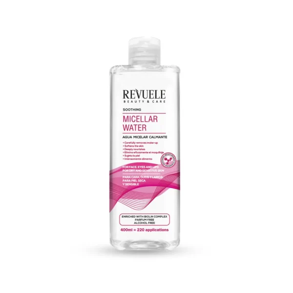 مسيلار للبشرة الجافة والحساسة ريفولي - 400مل | Revuele Soothing Micellar Water