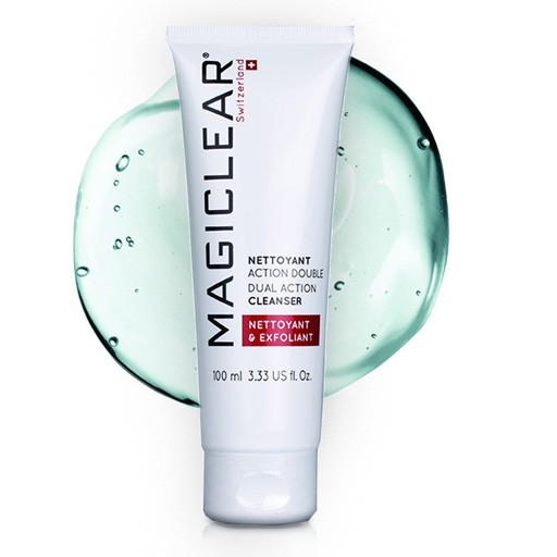 غسول جل مزدوج للوجه | MAGICLEAR Dual Action Cleanser 2 in 1 Cleansing and Exfoliating Gel 100ml