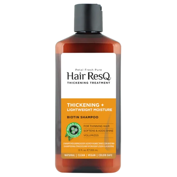 Petal Fresh Pure Hair ResQ Thickening Treatment lightweight moisture Biotin Shampoo 355ml | شامبو مقوي معالج للشعر من بيتال فريش 355مل