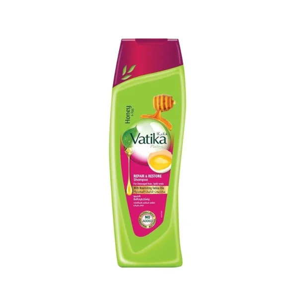 فاتيكا شامبو بالعسل والبيض للعناية بالشعر 400مل |  Vatika shampoo honey & eggs for repair & restore hair 400ml