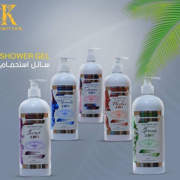 KEMOCOOL SHOWER GEL 2IN1 750ML | غسول جسم من كيمول كول 750مل