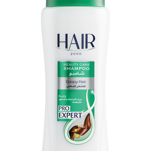HAIR 2000 natural care shampoo for Greasy hair 634ml | شامبو هير 2000 للشعر الدهني 634مل
