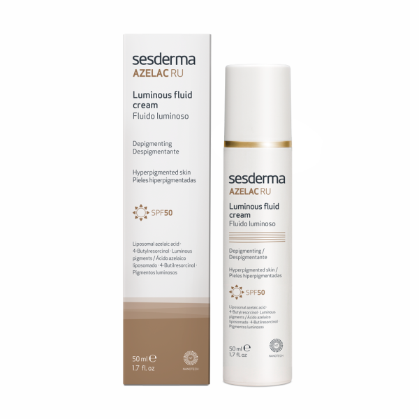 SESDERMA AZELAC RU cream spf50 50ml | كريم ازيلك ار يو لومينوس لامع للبشرة من سسديرما ٥٠مل