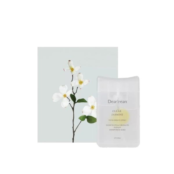 DearIrean Fresh Breath Spray (clear jasmine) 17ml | ديراريان بخاخ معطر فموي (بالياسمين) 17مل