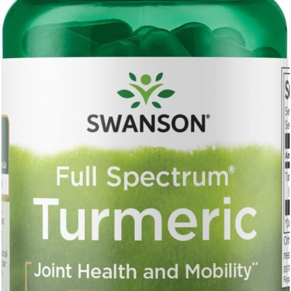 Swanson Turmeric 720mg 30 Capsules | سوانسون مكمل الكركم 720ملغ 30كبسوله