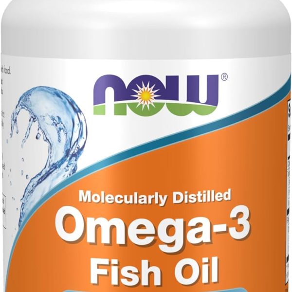 NOW Omega-3 fish oil 30 Softgels | اوميكا 3 من شركة ناو 30 كبسوله هلاميه