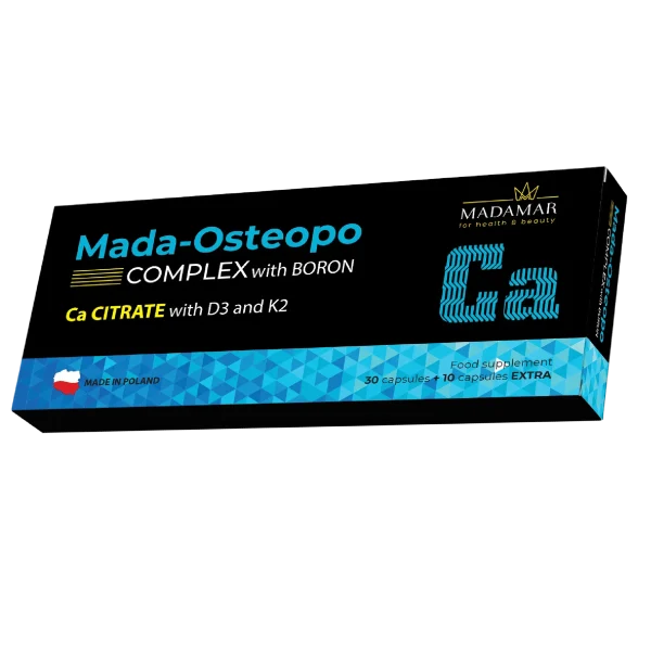 Mada-Osteopo complex 40capsules | مادا-اوستيو كومبلكس 40كبسوله