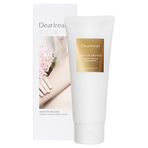 DearIrean Radiant Tone-Up Body Cream NEON OF ORANGE 120ml |  ديرايرين كريم راديانت تون-أب للجسم 120مل