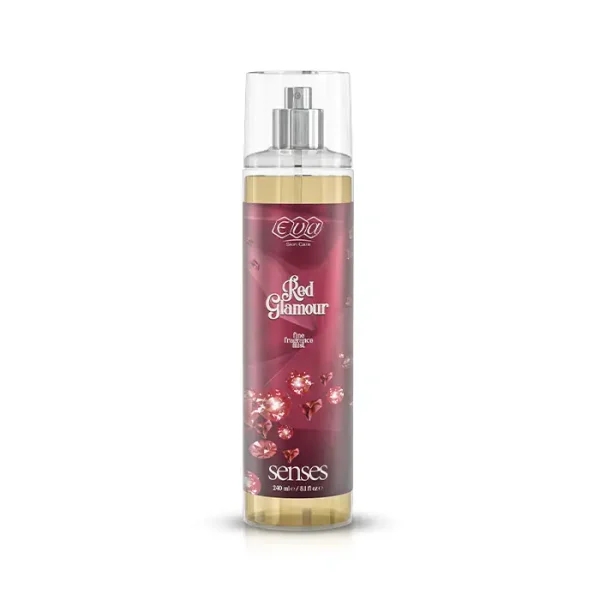 Eva Skin Care Senses Body Splash 240ml Red Glamour | ايفا سبلاش جسم 240مل