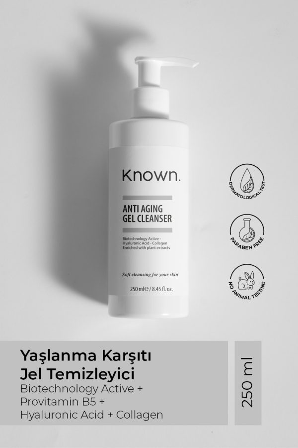 Known Anti Aging Gel Cleanser 250ml | غسول جل ضد الشيخوخه 250مل