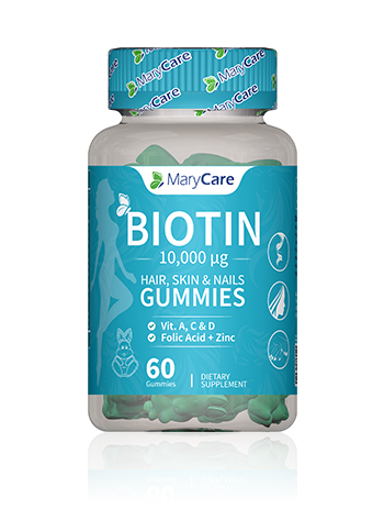MaryCare BIOTIN 10,000 µg GUMMIES | ماريكير بايوتين 10,000 مايكروغرام جلاتين