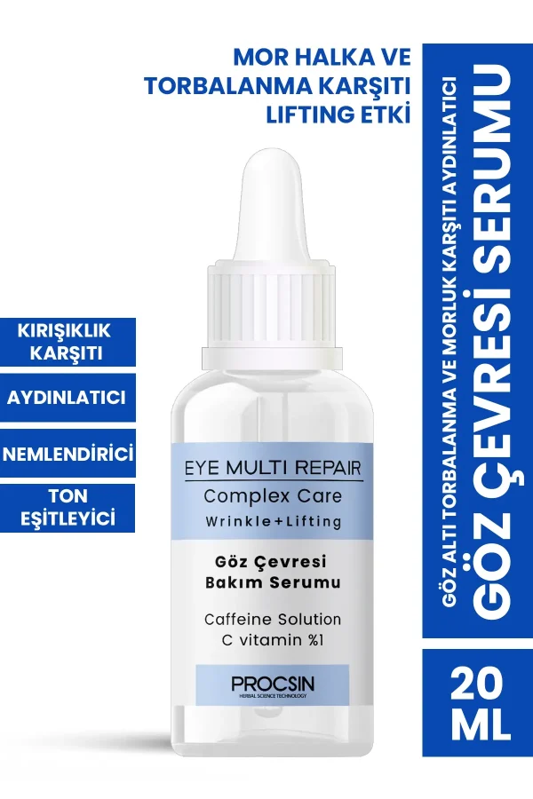 PROCSIN Eye Contour Care Serum 20 ML | بروكسين سيروم العناية بمحيط العين 20 مل - الصورة 7
