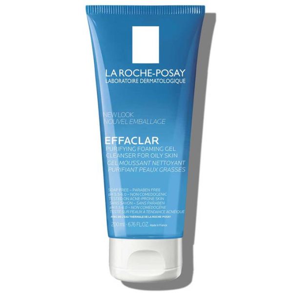 La Roche Posay Effaclar Purifying Foaming Gel   200ml | لاروش بوزيه غسول للبشرة   200 مل
