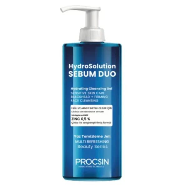 PROCSIN Hydrosolution Faical Cleansing Gel   200ml | بروكسن غسول جل للوجه   ٢٠٠ مل