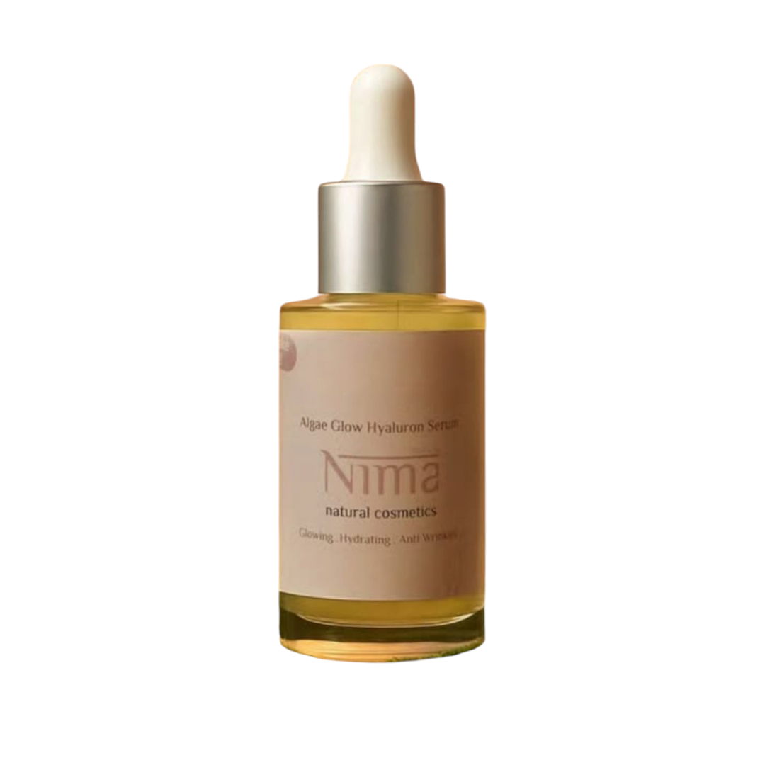Nima Algae Glow Hyaluron Serum 30ml | نيما سيروم الطحالب البحرية الطبيعي 30مل