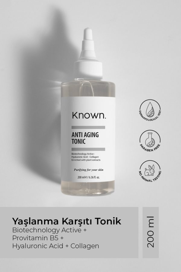 Known Anti Aging Tonic 200ml | تونر لمقاومه الشيخوخه 200مل