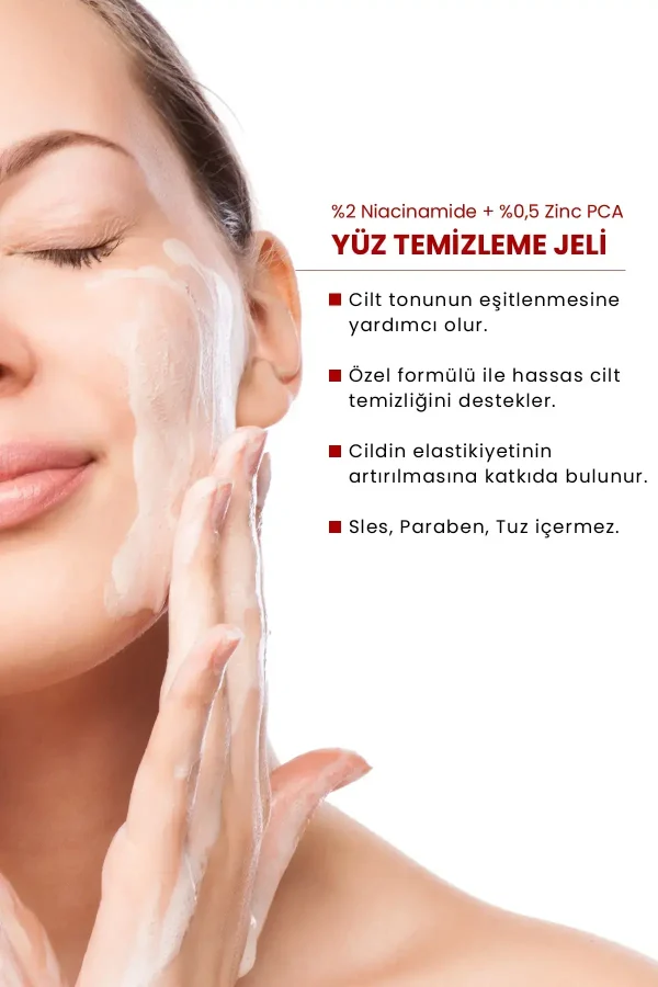 ⁦PROCSIN Hydro Solution %2 Niacinamide + 0,5% Zinc Pca - 200ml | بروكسن غسول جل بالنياسيناميد 2%, زنك 0.5% - 200 مل⁩ - الصورة ⁦2⁩